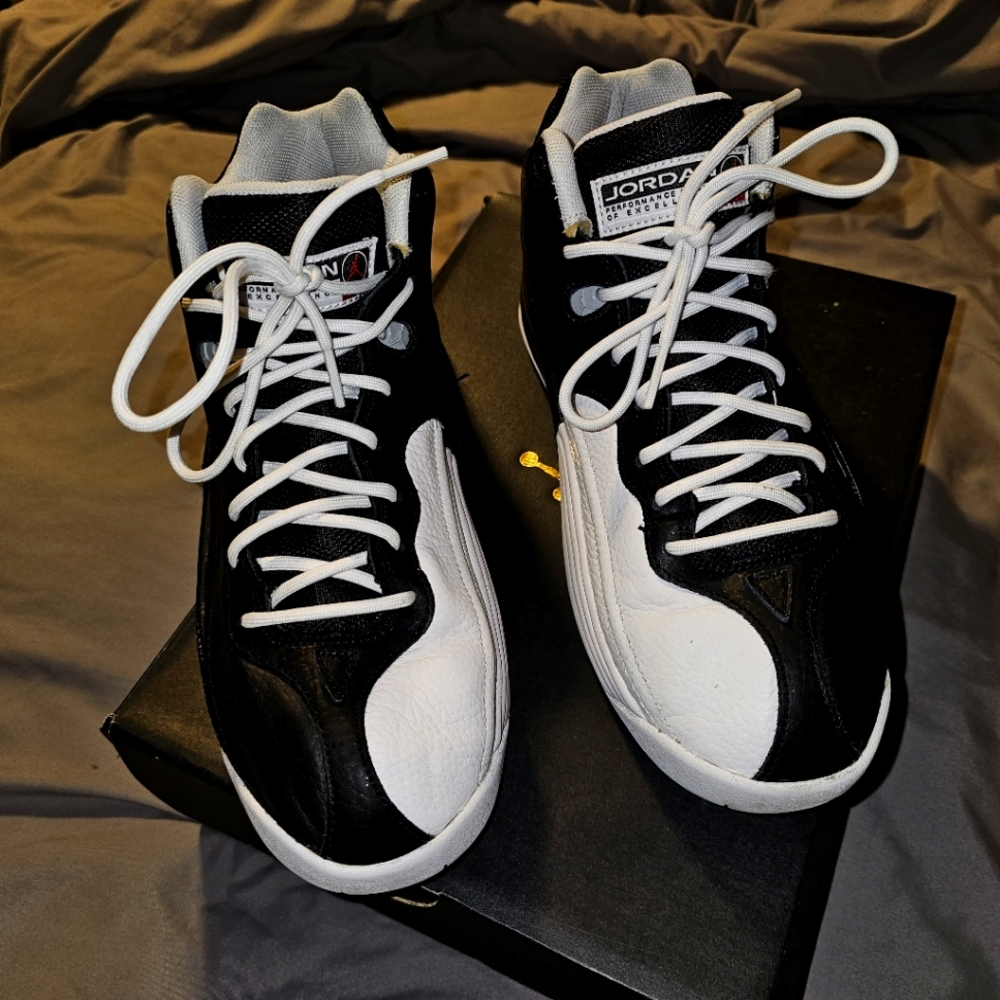 Mens 8.5 Jordan Jumpman black/white used